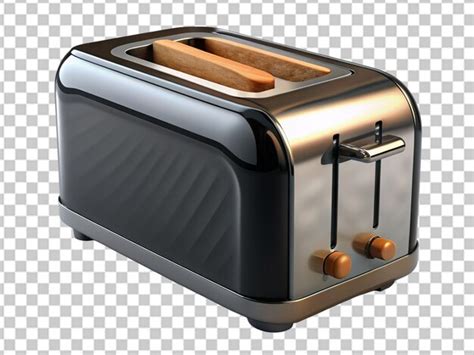 Premium Psd Toaster Isolated On White Background With Clipping Path