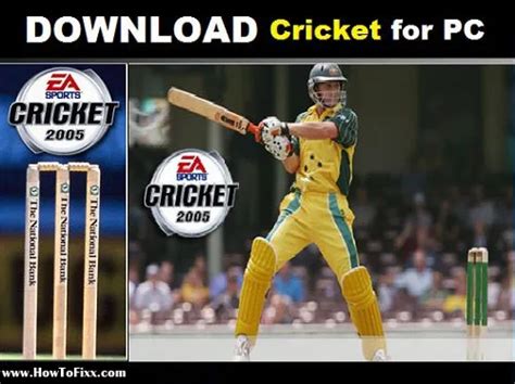 Download EA Sports Cricket Game for Windows PC (3D Gameplay)