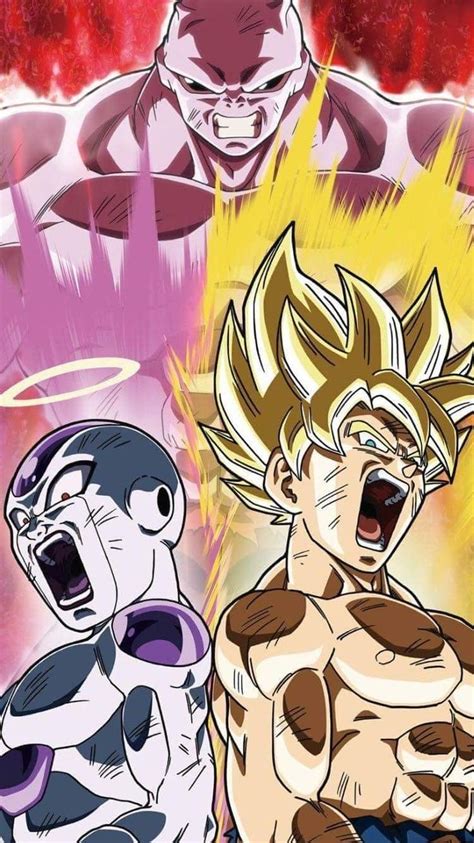 Freezer y goku vs jiren dragón Ball super Personajes de dragon ball