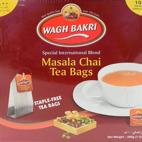 Wagh Bakri Masala Chai T Bags 100 T Bags Lazada