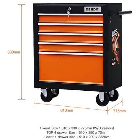 Stainless Steel Tool Trolley Drawer Kendo At Rs Piece In Erode