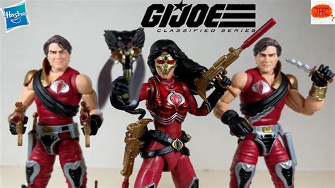 COBRA GI Joe Classified Series Crimson Strike Team Baroness Twins