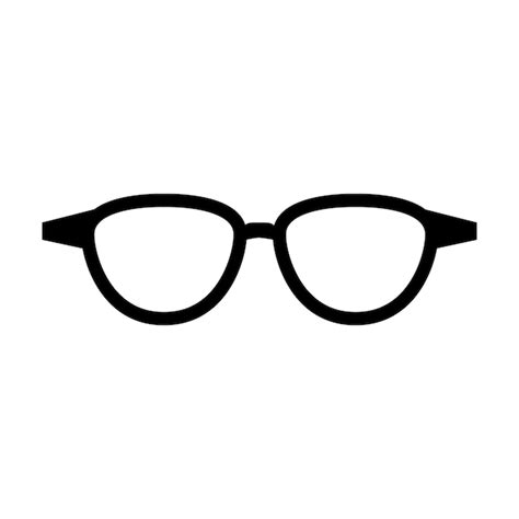 Premium Vector Eyeglasses Icon Vector Design Templates