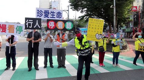 觀傳媒 中彰投新聞 影／路口交通事故釀41人喪生 「嗶嗶哥」江敦霖宣導路口安全大執法