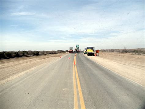 Reparación de la Ruta 154 en La Adela La Pampa Semanario REGION