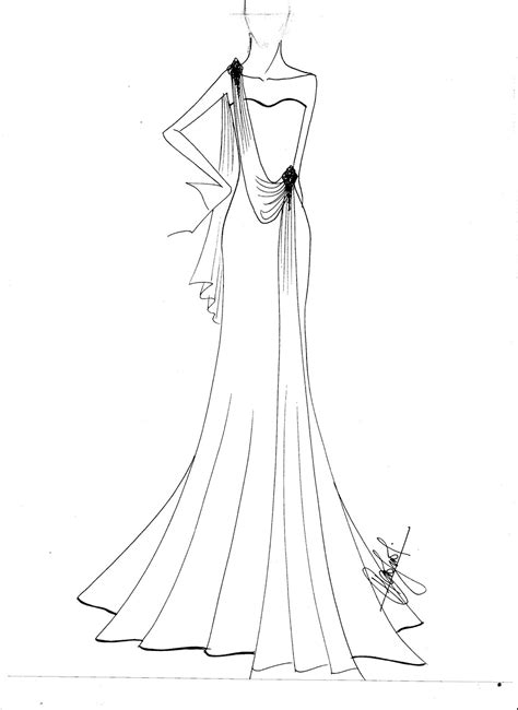 Dress Mannequin Coloring Pages