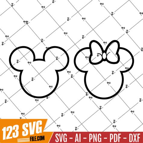 Minnie Mickey Mouse Svg Minniable Svg Mickey Png Mickey J Inspire