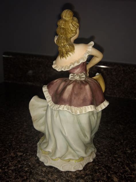 Vintage Lefton China Lady 9 Figurine Women Hand Painted Porcelain