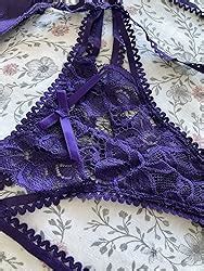 RSLOVE Women Lace Garter Lingerie Set Amazon Co Uk Fashion