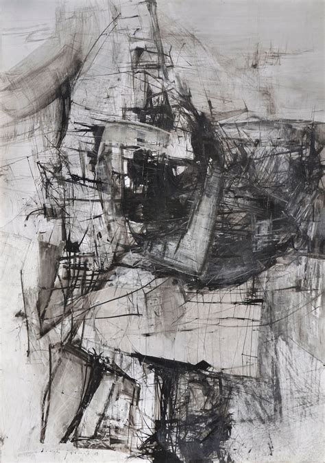 Abstract Charcoal Sketches