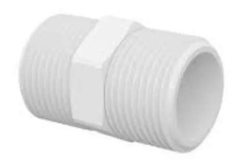 Pack 3 Unidades Niple Pvc He he 1 1 2 Pulgada 50mm Cuotas sin interés