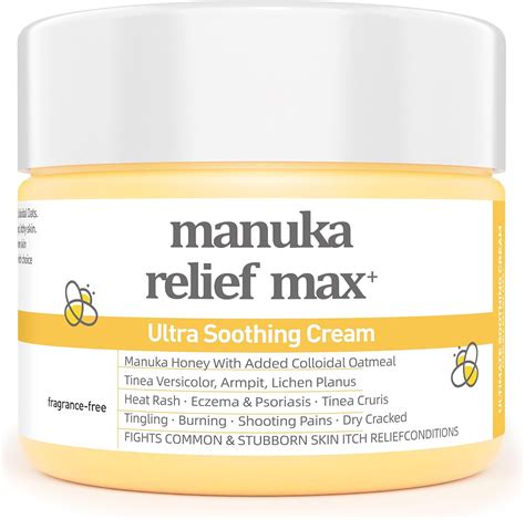 Natural Original Manuka Honey Psoriasis Eczema Skin Soothing Cream