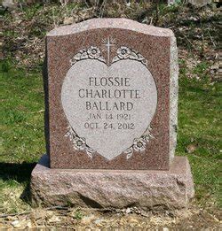 Flossie Charlotte Ballard 1921 2012 Mémorial Find a Grave