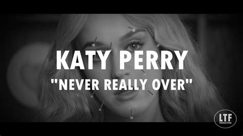 Katy Perry Never Really Over Instrumental Karaoke Youtube