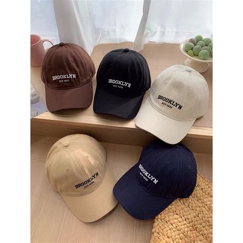 Rainbowco Brooklyn Korean Baseball Cap Unisex Fashion Cap For Men And