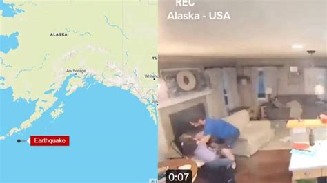 Video Sismo En Alaska Con Magnitud 72 Provocó Alerta De Tsunami