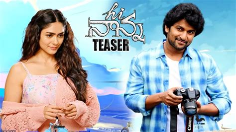 Nani Hi Nanna Movie Official Teaser Nani Mrunal Thakur 2023