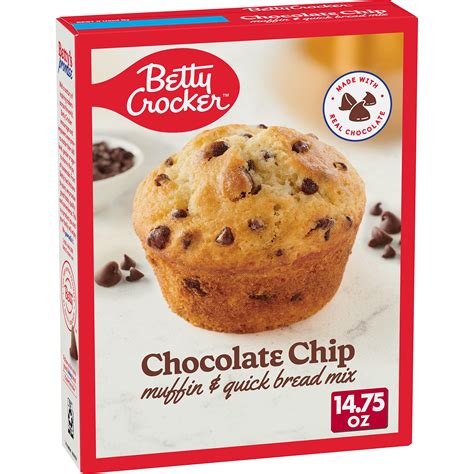 Betty Crocker Chocolate Chip Muffin Mix Oz Ph