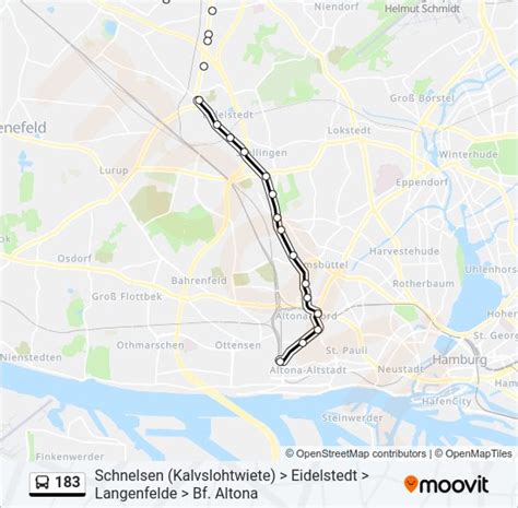Route Fahrpl Ne Haltestellen Karten Bf Altona Aktualisiert