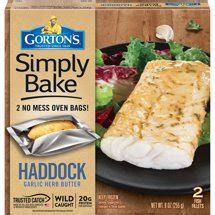 Gorton S Simply Bake Haddock Garlic Herb Butter Fish Fillets Ct