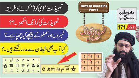 Taweez Decoding Part 1 J 171 تعویذ ڈی کوڈنگ How To Understand The