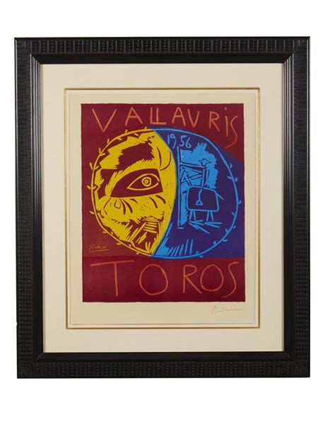 Lot Pablo Picasso Spanish 1881 1973 Toros Vallauris B 1270 Ba 1043 Cz 18 1956