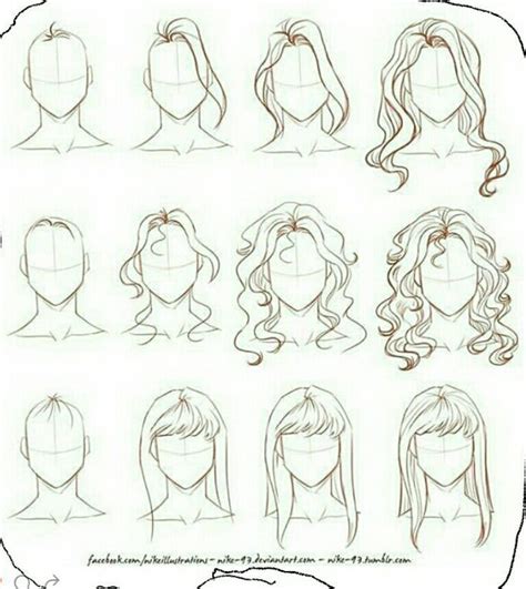 Drawingfusion Drawing Hair Tutorial Drawings Step By Step Sketches