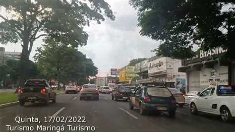 Maring Avenida Colombo Em Hor Rio De Pico H Youtube