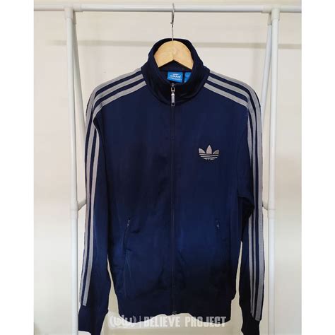 Jual Jaket Tracktop Adidas Firebird Navy Grey Original Shopee Indonesia