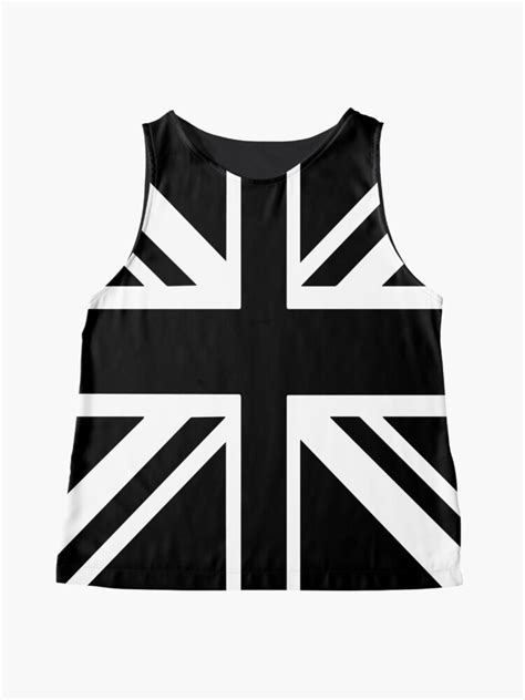 Black And White Union Jack Flag Bikini Gpskera
