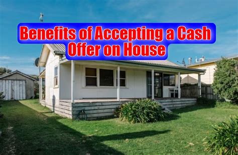 Benefits Of Accepting A Cash Offer On House In Utah Sell My House