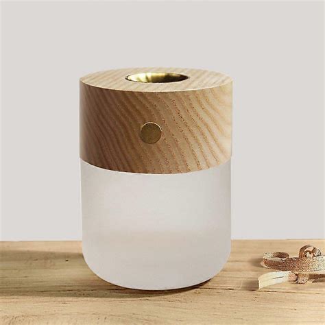 led light aromatherapy oil diffuser lamp adjustable brightness