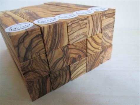 Highly Figured Olive Wood Pen Blanks From Bethlehem The International