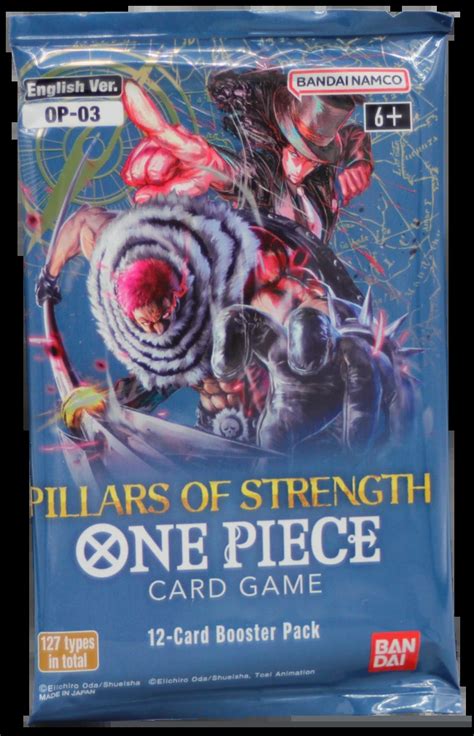 Op Pillars Of Strength Booster Pack One Piece Card Game Game Kiwi