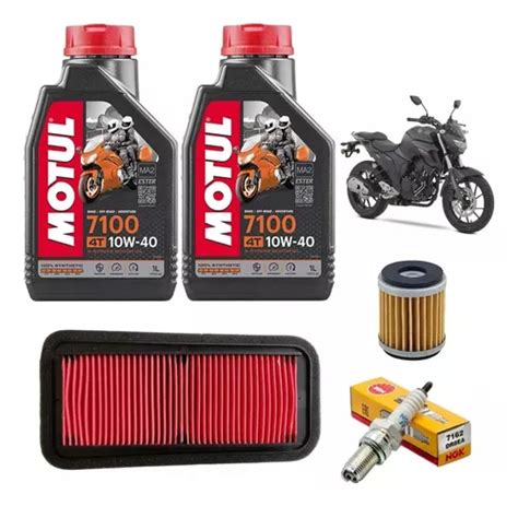 Kit Afinaci N Yamaha Fz Motul Sintetico W Env O Gratis