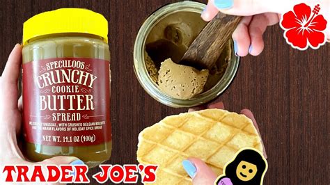 Speculoos Crunchy Cookie Butter Spread Trader Joe’s Product Review Youtube