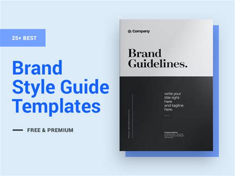 25 Best Style Guide Templates For Brands Free Paid 2022