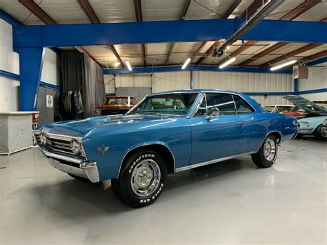 1967 Chevelle True 138 Ss 396 4 Speed Posi Marina Blue True