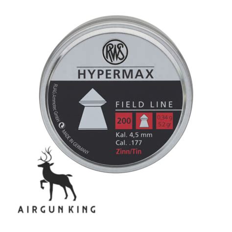 Buy Now Rws Hypermax Pellets Airgun King