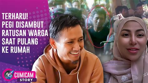 Nazar Pegi Setiawan Akhirnya Bisa Pulang Ke Rumah Disambut Ratusan