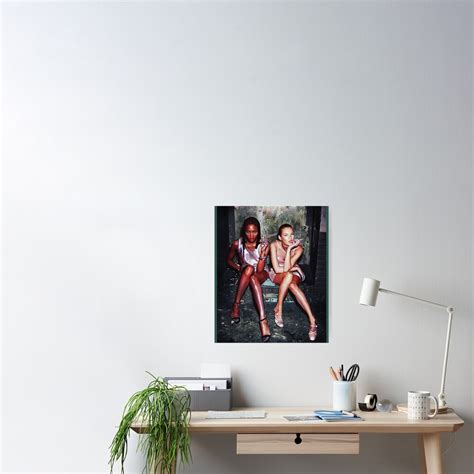 Naomi Campbell And Kate Moss Poster For Sale By Shanedsn Redbubble