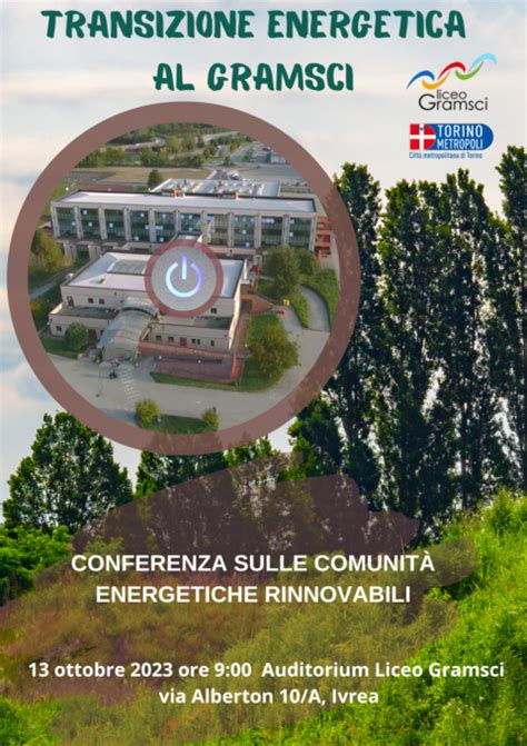 Al Gramsci Di Ivrea Si Parla Di Comunit Energetiche Rinnovabili