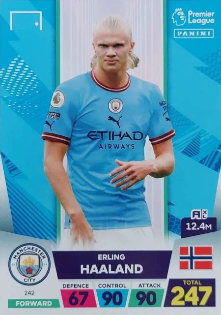 Erling Haaland Panini Adrenalyn Xl Carte De Base N