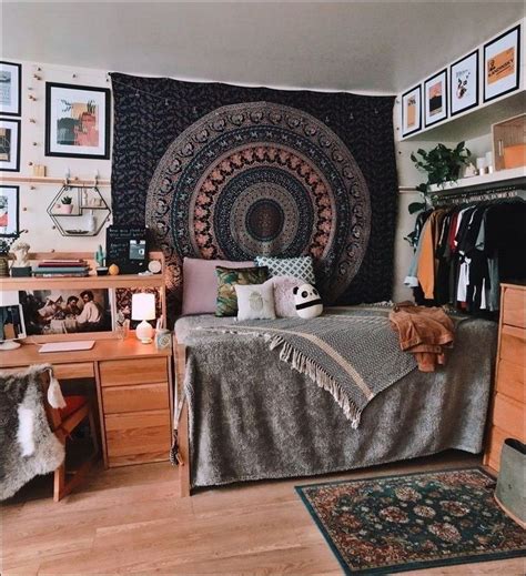 81 Comfy Bohemian Bedroom Ideas For Your Best Apartment 19 Dorm Room