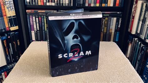 Scream 2 4K UHD REVIEW Unboxing Menu Steelbook YouTube