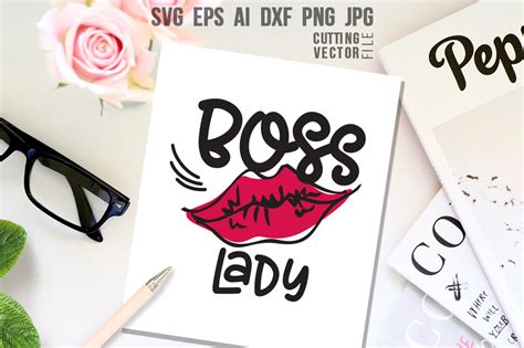 Boss Lady Graphic By Danieladoychinovashop · Creative Fabrica