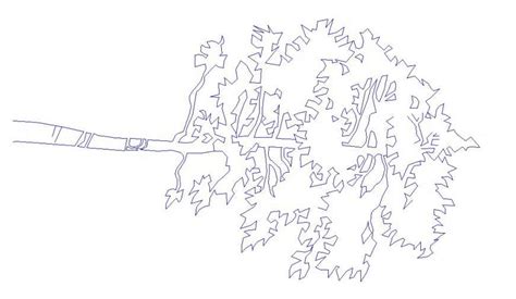 Common Big Tree Elevation 2d Block Cad Drawing Details Dwg File Cadbull