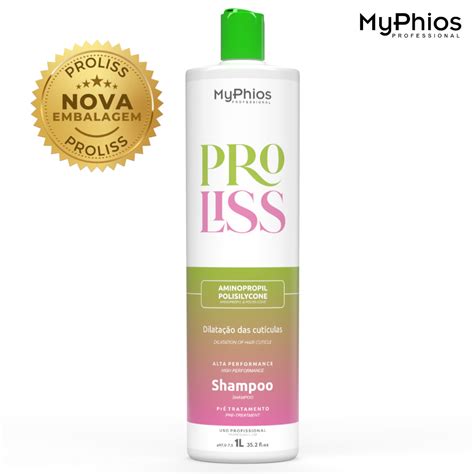 Shampoo L Pr Tratamento Alinhamento Capilar D Myphios Myphios