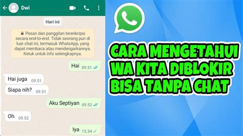 Cara Mengetahui Apakah Whatsapp Kita Diblokir Atau Tidak Tanpa Chat