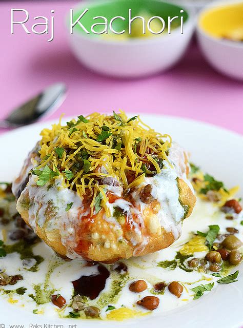 Raj kachori recipe, Chaat recipes - Raks Kitchen